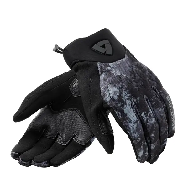 image of REV'IT! Continent Wind Breaker Gloves Black Grey Size S