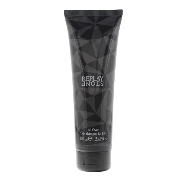 image of Replay Stone For Him Body Shampoo 100ml