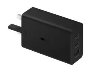 image of Samsung 65W Trio Universal Power Adapter Black Indoor