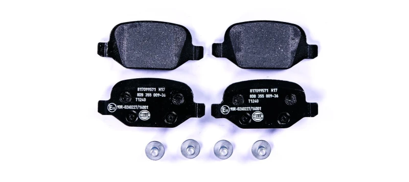 Image of HELLA Brake pad set HELLA 8DB 355 009-361