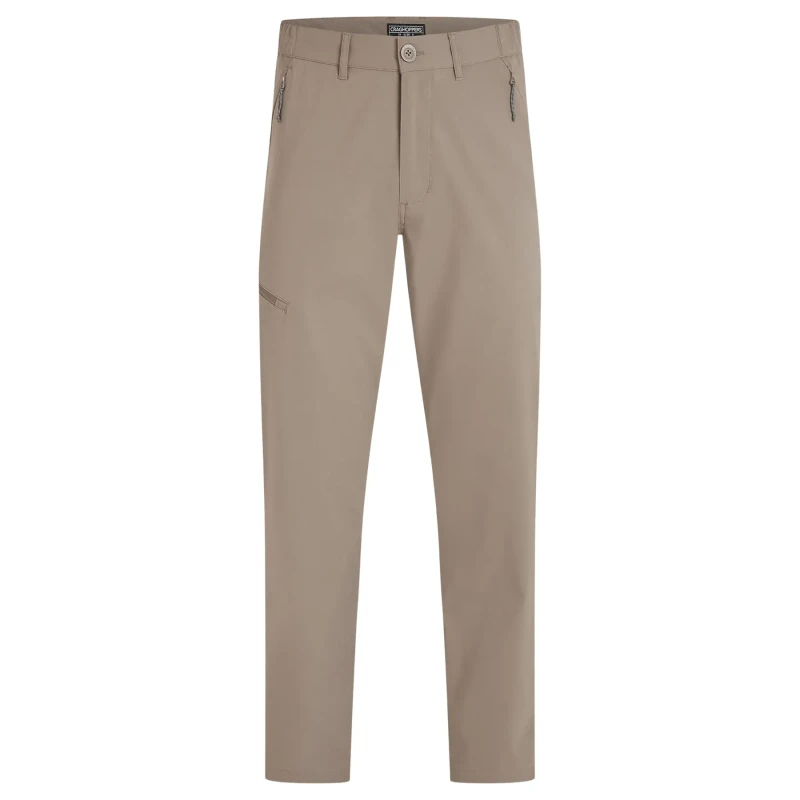 Image of Craghoppers Craghoppers Men Kiwi Pro Water-Repellent Stretch Trouser in Beige Size: 30R Beige 30R Male 5063260133722