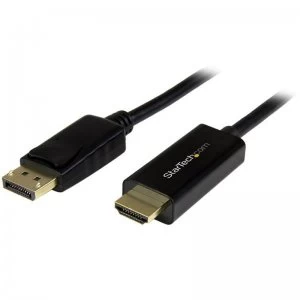 image of StarTech DisplayPort to HDMI 4K Ultra HD Adapter Cable - 2M