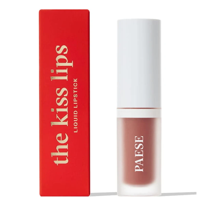 Image of Paese The Kiss Lips Liquid Lipstick 01 Nude Beige