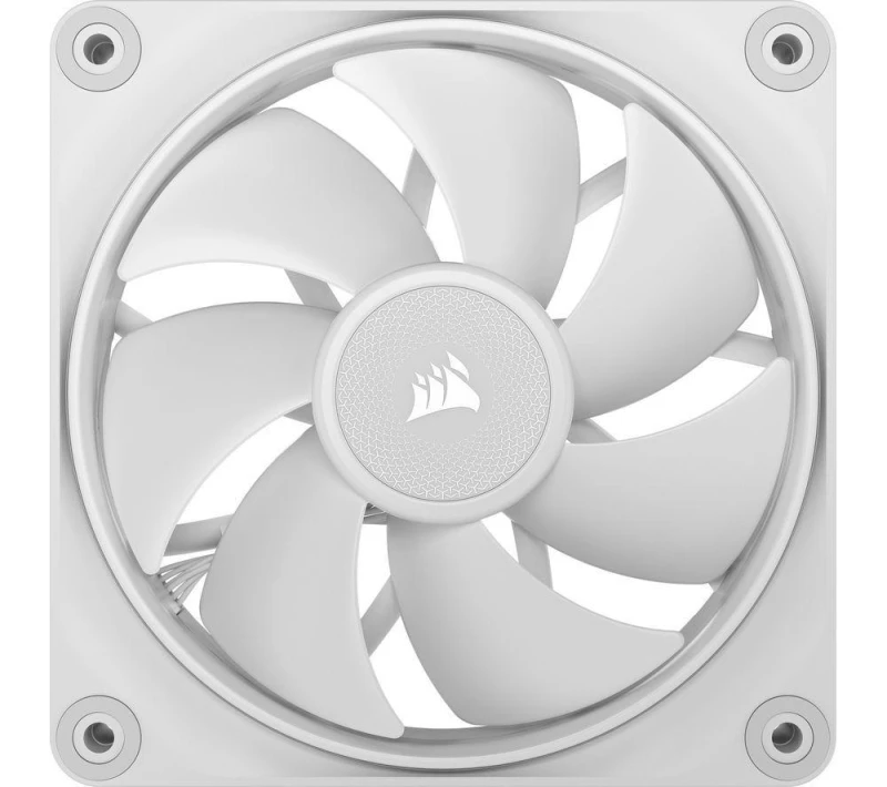 Image of Corsair iCUE LINK LX140 RGB 140mm PWM Starter Kit of Two Fans in White