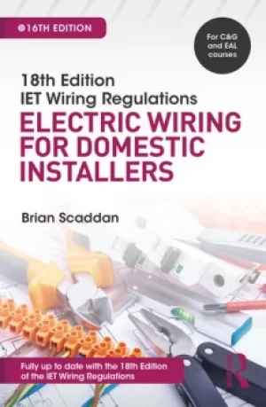 Image of IET Wiring Regulations: Electric Wiring for Domestic Installers