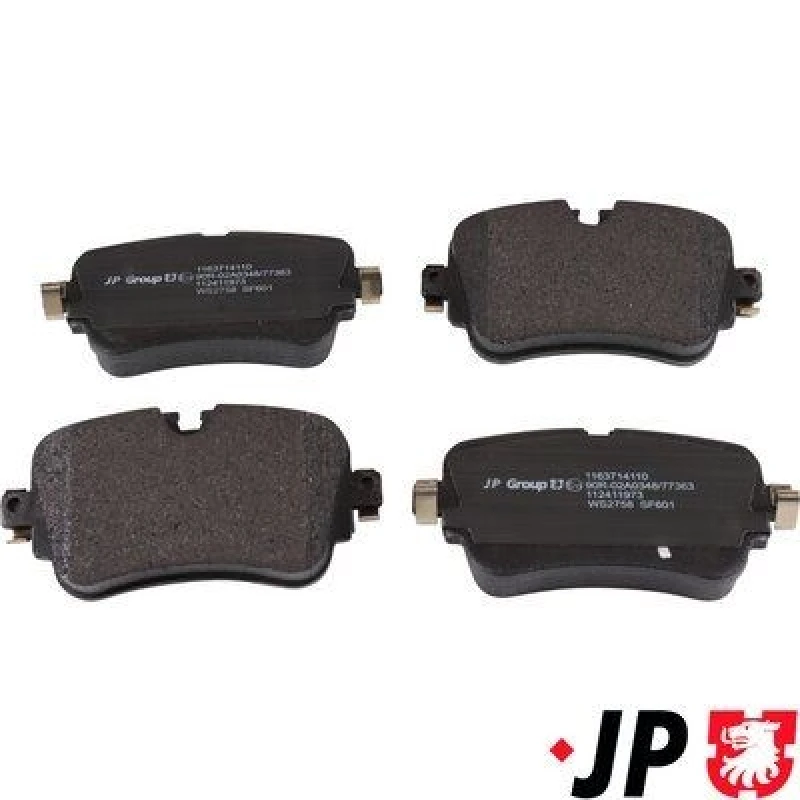 Image of JP GROUP Brake pad set JP GROUP 1163714110