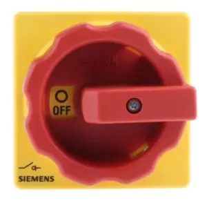 Image of Siemens 3 Pole Panel Mount Non Fused Isolator Switch - 32 A Maximum Current, 11.5 kW Power Rating, IP65