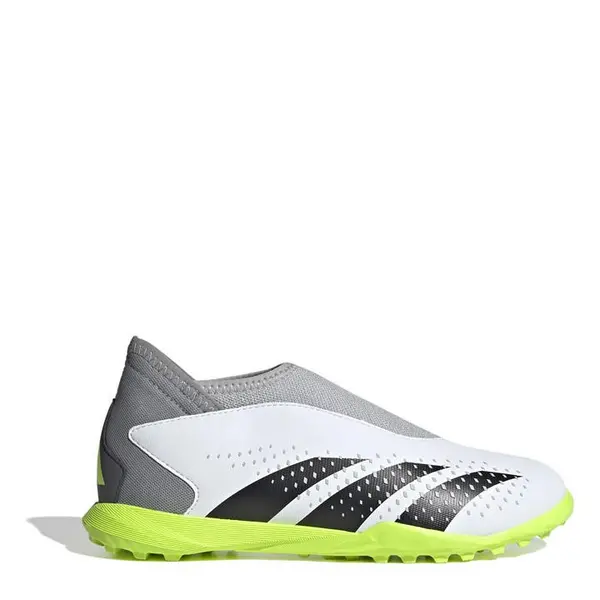 Image of adidas Predator .3 Astro Turf Football Boots Juniors - White 5