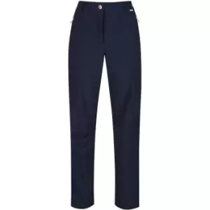 image of Regatta Womens/Ladies Geo II Softshell Wind Resistant Walking Trousers 12R - Waist 29' (74cm), Inside Leg 31