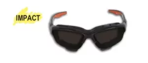 Image of Beta Tools 7093BD Safety Glasses with Dark Polycarbonate Lenses 070930019