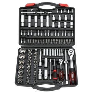 Image of Hilka 110 Piece Socket Set Metric Pro Craft