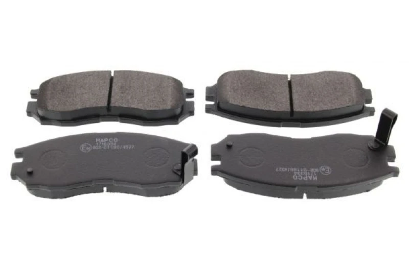 Image of MAPCO 6457 Brake pad set Front Axle, incl. wear warning contact Brake Pad Set,disc brake (402)