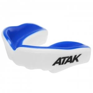 image of Atak Fortis Senior Gel Mouthguard - Blue/White