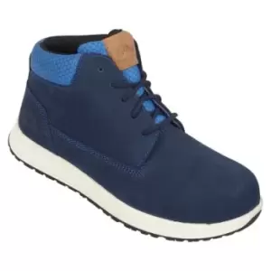 Image of Himalayan 4410 Navy Non Metallic Toe Capped Unisex Safety Boots, UK 10.5, EU 45