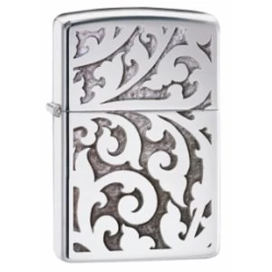 Image of Zippo Filigree High Polish Chrome Windproof Lighter