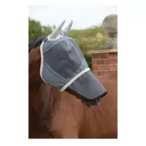 Image of Weatherbeeta Deluxe Fly Mask - Grey