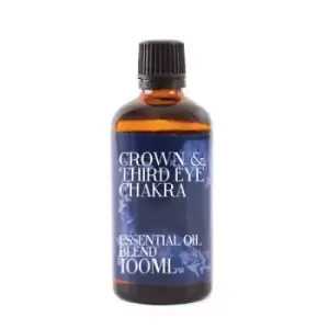 image of Crown Third Eye Chakra Essential Oil Blend 100ml