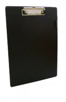 Image of Value PVC A4 Clipboard Black