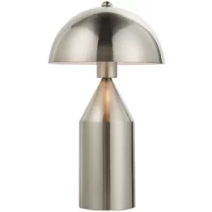 Image of Complete Table Lamp Brushed Nickel Plate