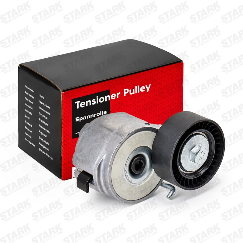Image of STARK SKTP-0600055 Tensioner Pulley with screw Tensioner Pulley,v-ribbed belt (310)