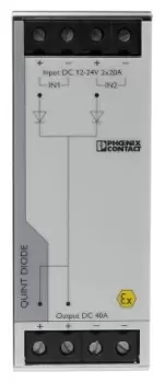 image of Phoenix Contact 2907719 Diode Module, Din Rail, Ups