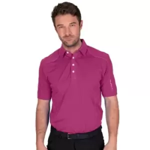 Image of ISLAND GREEN - MENS POLOSHIRT Mulberry 2X-Large