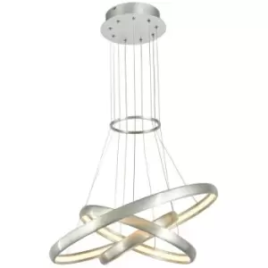 Italux Lighting - Italux Axel - Modern LED Hanging Pendant Aluminum, Warm, White 3000K 4240lm Dimmable