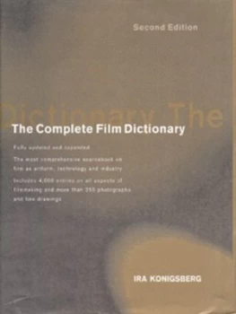 Image of The Complete Film Dictionary by Ira Konigsberg Hardback