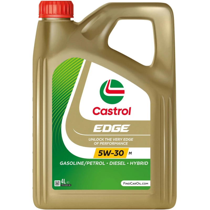 Image of Castrol 15F6DB Engine oil Castrol EDGE 5W-30 M Capacity: 4l, Synthetic Oil Engine Oil (1862)