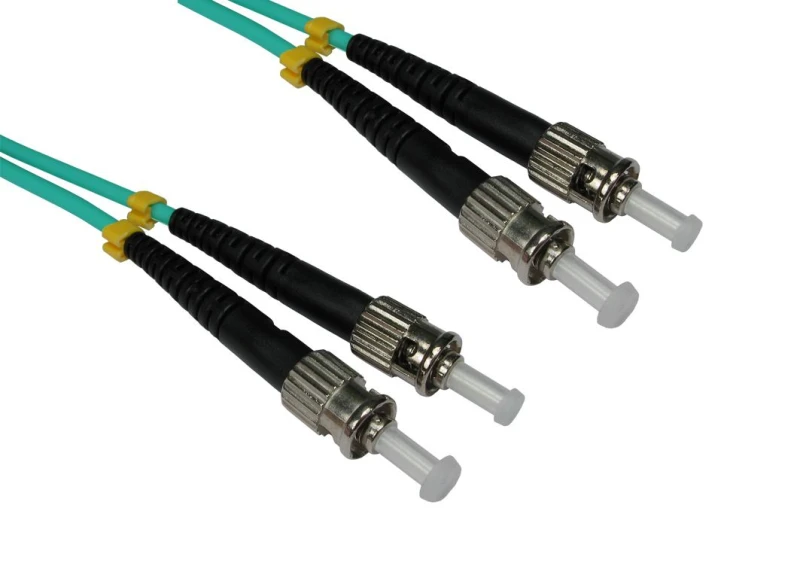 Image of Cables Direct 10m OM3 Fibre Optic Cable, ST-ST (Multi-Mode)