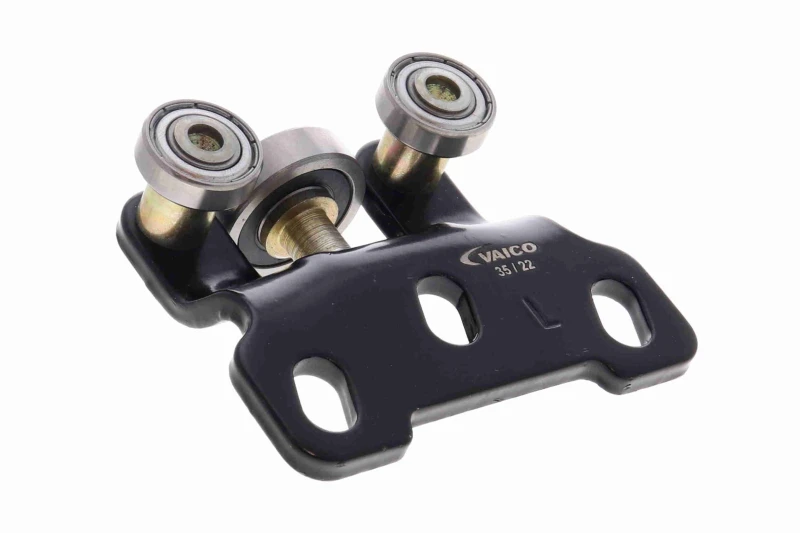 Image of VAICO V25-2606 Roller Guide, sliding door Original VAICO Quality Lower Left Roller Guide,sliding door (3846)