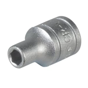 Image of Teng Hexagon Socket 6 Point Regular 1/4in Drive 10mm