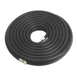 image of Sealey Air Hose 15m x Ø10mm with 1/4"BSP Unions Heavy-Duty