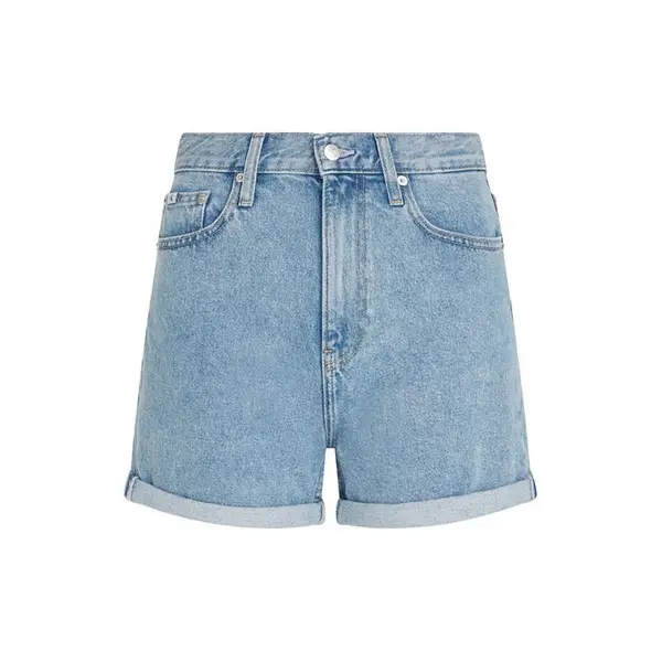 Image of Calvin Klein Jeans Mom Shorts - Blue 30 S