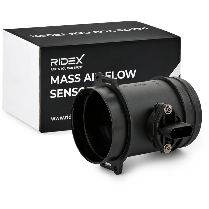 Image of RIDEX 3926A0196 Mass air flow sensor with housing Air Mass Sensor (3926)