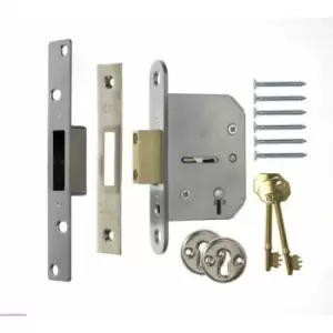 Image of Era 3" Fortress 5 Lever Sash Lock Satin Boxed - 362-51