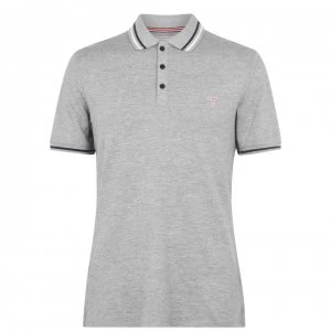 Guess Grady Polo Shirt - Stone Htr SHGY