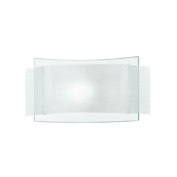 Image of Fan Europe Lighting - Fan Europe RIGHE Flush Wall Light White 33x16.5cm