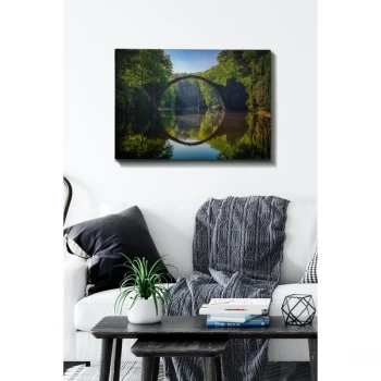 Image of Kanvas Tablo (50 x 70) - 278 Multicolor Decorative Canvas Painting