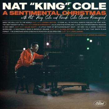 image of Nat "King" Cole - A Sentimental Christmas (With Nat "King" Cole And Friends: Cole Classics Reimagined)...