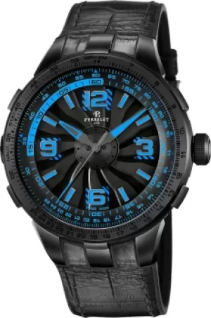 Image of Perrelet Watch Turbine Pilot Electric Blue