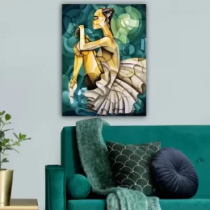 Image of 314553086_70100 Multicolor Decorative Canvas Painting