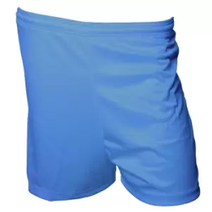 Image of Precision Childrens/Kids Micro-Stripe Football Shorts (XS) (Royal Blue)