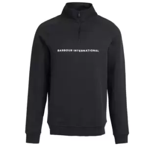 Image of Barbour International Motored Sweatshirt - Black