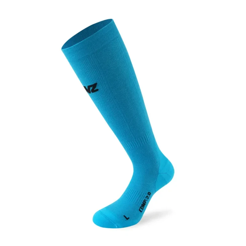 Image of Compression socks Lenz 2.0 Merino Bleu Unisex L