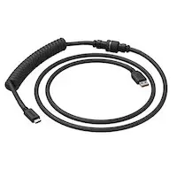 Image of Glorious Coiled Cable USB-C to USB-A - Phantom Black (GLO-CBL-COIL-BLACK)