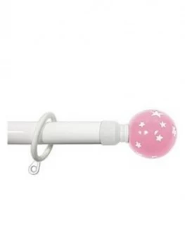 Image of Star Finial Extendable Kids Curtain Pole
