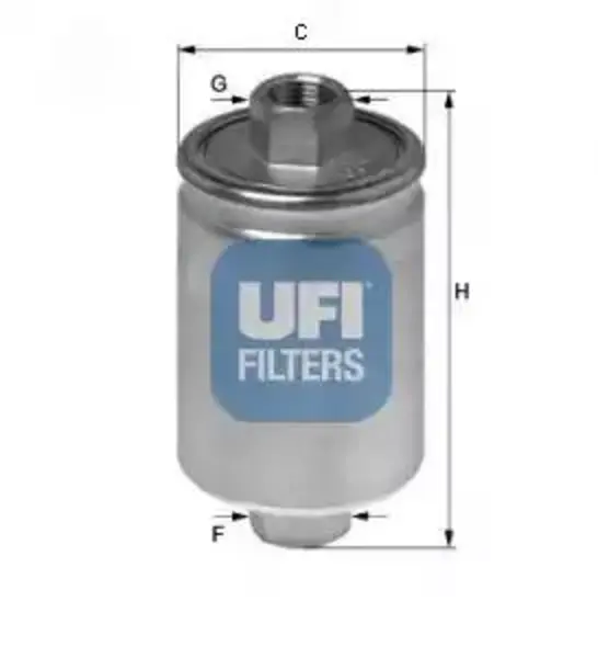 Image of UFI 31.741.00 Fuel Filter Petrol