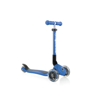 image of Globber Junior Folding Scooter - Navy Blue