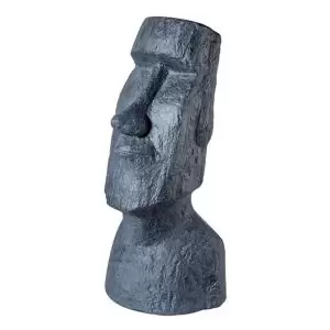 image of Moai Garden Ornament (H)78Cm Grey